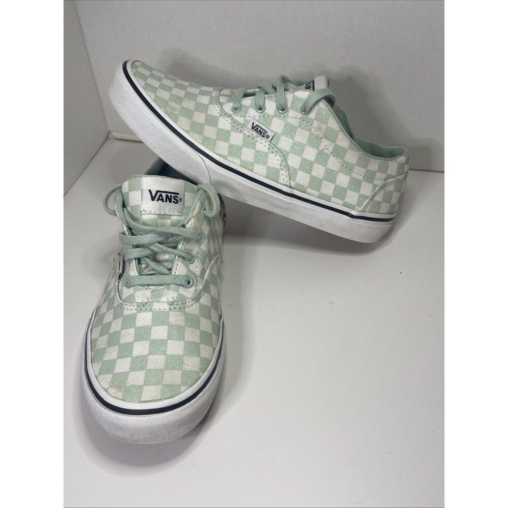 Vans Missy Kids Size 5 Old Skool Shoes Sparkle Glitter Skateboard Sneakers Flaws